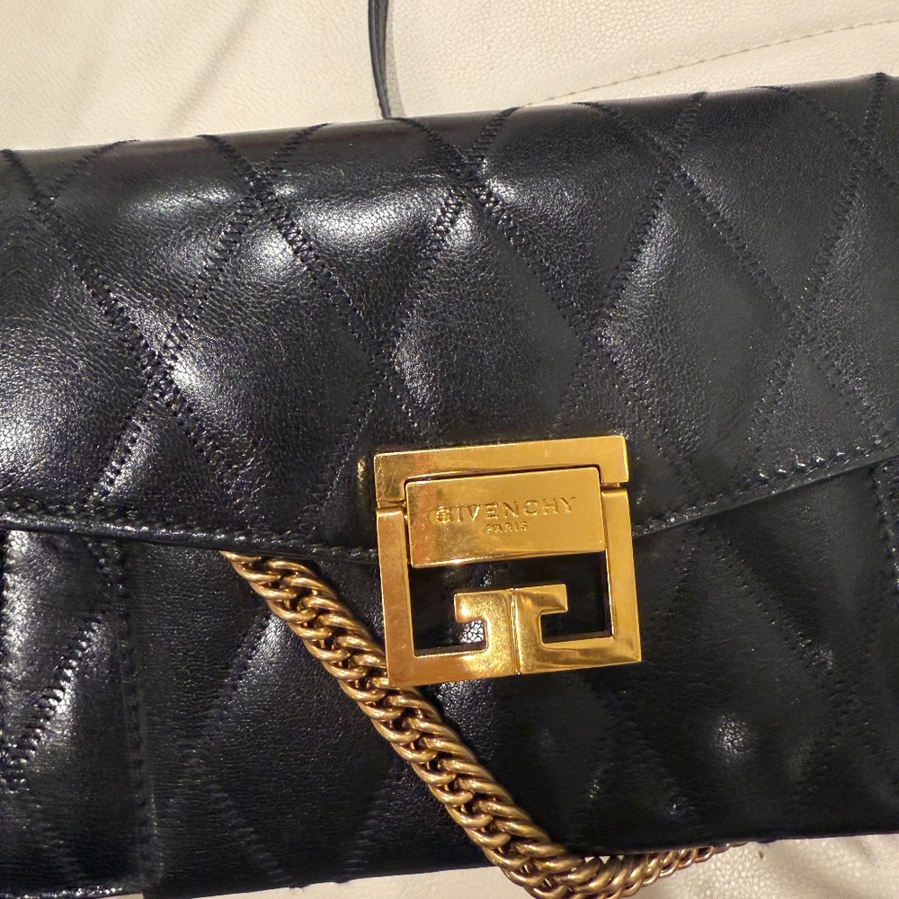 Givenchy black leather bag